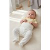 Baby Service Polodupačky vzor obdĺžniky biela Baby Service Polodupačky vzor obdĺžniky biela