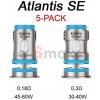 5-PACK aSpire Atlantis SE žhaviaca hlava, odpor 0,3 Ω 5-PACK aSpire Atlantis SE žhaviaca hlava, odpor 0,3 Ω