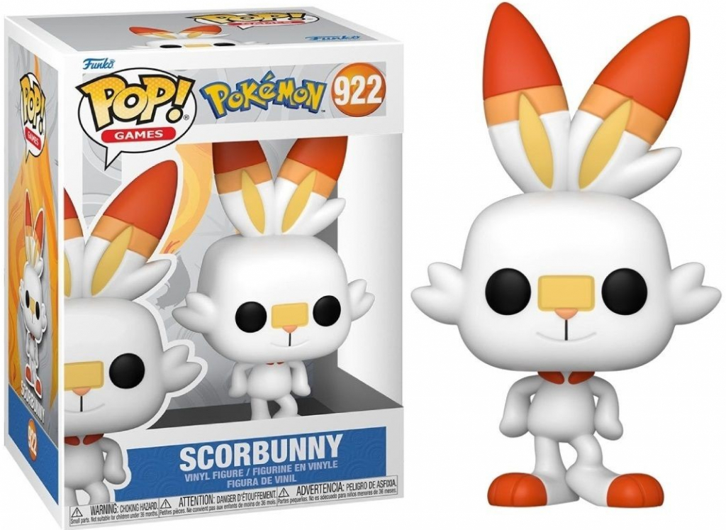 Funko POP! Pokémon Scorbunny Games 922