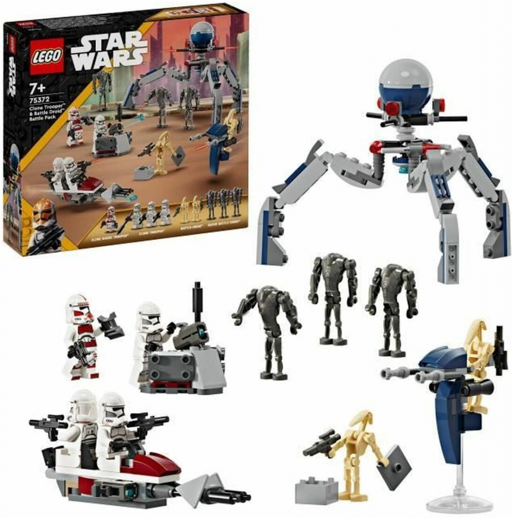 LEGO® Star Wars™ 75372 Bojový balíček Klonového vojaka a Bojového droida