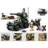 Sluban WWII M38-B0678B 4into1 Hliadkový Jeep Sluban WWII M38-B0678B 4into1 Hliadkový Jeep