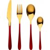 Súprava príborov nerez 16 ks Lisboa červená BG-45148-RD Súprava príborov nerez 16 ks Lisboa červená BG-45148-RD