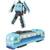 Kovový robot rozložiteľný lokomotíva modrá Kovový robot rozložiteľný lokomotíva modrá