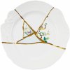 Jedálenský tanier KINTSUGI 2 27,5 cm, biela, Seletti Jedálenský tanier KINTSUGI 2 27,5 cm, biela, Seletti