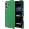 Lacoste PVC Iconic Petit Pique Metal Logo MagSafe zadný kryt pre iPhone 16 Estragon Green