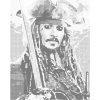 ZUTY Bodkovanie - JACK SPARROW II Rámovanie: bez rámu a bez vypnutia plátna, Rozmer: 80x100 cm ZUTY Bodkovanie - JACK SPARROW II Rámovanie: bez rámu a bez vypnutia plátna, Rozmer: 80x100 cm