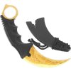 Karambit CS GO Gold Spider (Nôž karambit CS:GO zlatá pavučina) Karambit CS GO Gold Spider (Nôž karambit CS:GO zlatá pavučina)