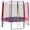 GoodJump GoodJump 4UPVC červená trampolína 305 cm s ochrannou sítí + žebřík + krycí plachta GoodJump GoodJump 4UPVC červená trampolína 305 cm s ochrannou sítí + žebřík + krycí plachta