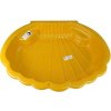 Pieskovisko pre deti Mušľa 2075, 110x75x25 cm, žlté Pieskovisko pre deti Mušľa 2075, 110x75x25 cm, žlté