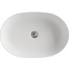 Kerasan Nolita umývadlo 60x40 cm oválny pultové umývadlo biela 534301 Kerasan Nolita umývadlo 60x40 cm oválny pultové umývadlo biela 534301
