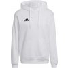 Pánska futbalová mikina adidas, ENT22 HOODY Biela,Čierna, XXL Pánska futbalová mikina adidas, ENT22 HOODY Biela,Čierna, XXL