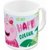Stor Keramický hrnček PEPPA PIG Happy 20102 325 ml