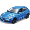 Bburago Alfa Romeo Stelvio 1:24 modrá Bburago Alfa Romeo Stelvio 1:24 modrá
