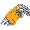 Hoteche Sada krátkych kľúčov torx s otvorom T10-50 9-dielna HT260708