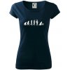 Evolúcia šach - Dámske tričko Pure - XL ( Tmavomodrá (veľmi tmavá - skoro čierna) ) Evolúcia šach - Dámske tričko Pure - XL ( Tmavomodrá (veľmi tmavá - skoro čierna) )