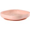 Beaba tanier pre bábätká zo silikónu 913431 ružový Beaba tanier pre bábätká zo silikónu 913431 ružový