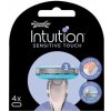 Wilkinson Sword Intuition Sensitive Touch náhradné žiletky 4 ks Wilkinson Sword Intuition Sensitive Touch náhradné žiletky 4 ks