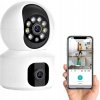 DVOJITÁ OTOČNÁ KAMERA 2MP VNÚTORNÁ WIFI HD ZOOM PESTÚNKA MONITORING DVOJITÁ OTOČNÁ KAMERA 2MP VNÚTORNÁ WIFI HD ZOOM PESTÚNKA MONITORING