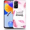 Picasee silikónový čierny obal pre Xiaomi Redmi Note 11 Pro 5G - Sladké sny Picasee silikónový čierny obal pre Xiaomi Redmi Note 11 Pro 5G - Sladké sny