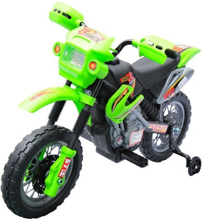 Goleto elektrická motorka Enduro zelená
