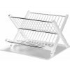 Verk 27177 Skladací odkvapkávač na riad biely Verk 27177 Skladací odkvapkávač na riad biely