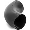 Evromat Koleno falcované pre odkvapový zvod 100 mm 72° pozink lak RAL 9005 čierne Evromat Koleno falcované pre odkvapový zvod 100 mm 72° pozink lak RAL 9005 čierne