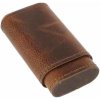 Puzdro na 3 cigary Angelo hnedá koža Antique 11cm Puzdro na 3 cigary Angelo hnedá koža Antique 11cm
