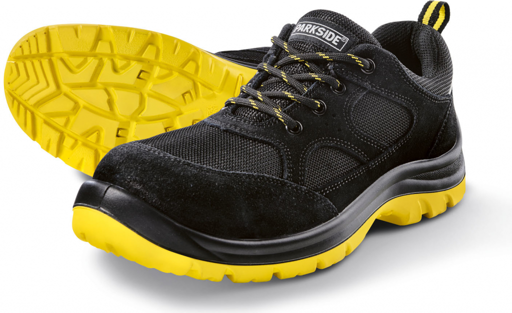PARKSIDE 100358763 S3 bezpečnostná obuv čierna/žltá