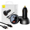 Nabíjačka do auta Baseus Superme, USB, USB-C, 140 W (čierna) CGZX070001 Nabíjačka do auta Baseus Superme, USB, USB-C, 140 W (čierna) CGZX070001
