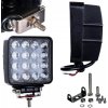 Pracovné Svetlo Halogénová Led 48w 16x3w 12v 24v Pracovné Svetlo Halogénová Led 48w 16x3w 12v 24v