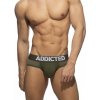 Pánske slipy Addicted FLAME zelené Pánske slipy Addicted FLAME zelené