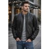 Max Original Leather Pánska kožená bunda-bomber 8064 black (3XL 58-60) - Čierna - 3XL Max Original Leather Pánska kožená bunda-bomber 8064 black (3XL 58-60) - Čierna - 3XL