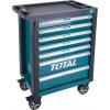 TOTAL Dílenský vozík s nářadím, 162ks, industrial TOTAL Dílenský vozík s nářadím, 162ks, industrial