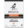 Blok Clairefontaine Bristol - A4, 20 listov, 205 g Blok Clairefontaine Bristol - A4, 20 listov, 205 g