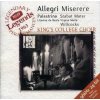 CD The King's College Choir Of Cambridge: Miserere / Stabat Mater / Litaniae De Beata Virgine Maria CD The King's College Choir Of Cambridge: Miserere / Stabat Mater / Litaniae De Beata Virgine Maria