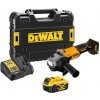 DeWALT DCG407M1T AKU úhlová bruska 125mm, 1x4Ah, nabíječka, Tstak DeWALT DCG407M1T AKU úhlová bruska 125mm, 1x4Ah, nabíječka, Tstak