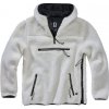 BRANDIT bunda Teddyfleece Worker Pullover Biela Veľkosť: 7XL BRANDIT bunda Teddyfleece Worker Pullover Biela Veľkosť: 7XL