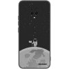 Picasee silikónový čierny obal pre Xiaomi Redmi Note 9 Pro - Astronaut Picasee silikónový čierny obal pre Xiaomi Redmi Note 9 Pro - Astronaut