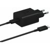 EP-T4510XBE Samsung Super Fast Charging 45W USB-C Cestovní nabíječka Black + USB-C Datový Kabel EP-T4510XBE Samsung Super Fast Charging 45W USB-C Cestovní nabíječka Black + USB-C Datový Kabel