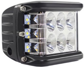 LED pracovné svetlo 12 LED 110x75 36W FLAT 9-36V 2F AWL08