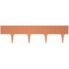 PROSPERPLAST Trávny lem GARDEN BORDER terakota 390cm PROSPERPLAST Trávny lem GARDEN BORDER terakota 390cm