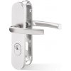 Bezpečnostné kovanie ACT Viking Plus (F1), kľučka pravá / guľa, Otvor na cylindrickú vložku PZ, AC-T F1 (hliník strieborný), 92 mm Bezpečnostné kovanie ACT Viking Plus (F1), kľučka pravá / guľa, Otvor na cylindrickú vložku PZ, AC-T F1 (hliník strieborný), 92 mm