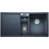 Granitový drez Blanco Collectis 6 S s vaničkou a ľavým odkapávačom s excentrickým ovládaním, 100x51cm, sivý rock 523345 Granitový drez Blanco Collectis 6 S s vaničkou a ľavým odkapávačom s excentrickým ovládaním, 100x51cm, sivý rock 523345