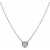 Brilio Silver Pôvabný strieborný náhrdelník Srdce NCL26W (retiazka, prívesok) Brilio Silver Pôvabný strieborný náhrdelník Srdce NCL26W (retiazka, prívesok)