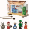 Detoa Divadlo Červená Karkulka magnetické dřevěné s figurkami v krabici 34x23x3 cm Detoa Divadlo Červená Karkulka magnetické dřevěné s figurkami v krabici 34x23x3 cm