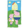 Detská osuška Prasiatko Pepina Zábava na Záhrade Detská osuška Prasiatko Pepina Zábava na Záhrade