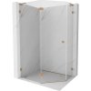 MEXEN/S - Lunar L sprchový kút päťboký krídlový ľavá 90 x 80, transparent, meď kartáčovaná 831L-090L-080P-65-00-L MEXEN/S - Lunar L sprchový kút päťboký krídlový ľavá 90 x 80, transparent, meď kartáčovaná 831L-090L-080P-65-00-L