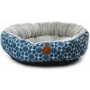 Pelech Ring, 60 cm, modré kruhy, pohodlný pelech pre malé a stredné psy Pelech Ring, 60 cm, modré kruhy, pohodlný pelech pre malé a stredné psy