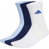 Ponožky adidas Cushioned Sportswear Crew Socks 3 Pair Pack Dark Blue/White/Glow Blue XL Ponožky adidas Cushioned Sportswear Crew Socks 3 Pair Pack Dark Blue/White/Glow Blue XL