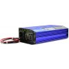 Menič napätia, vstup 12V/ výstup 230V, trvalý výkon 1000W/nárazový výkon 2000W, GEKO Menič napätia, vstup 12V/ výstup 230V, trvalý výkon 1000W/nárazový výkon 2000W, GEKO
